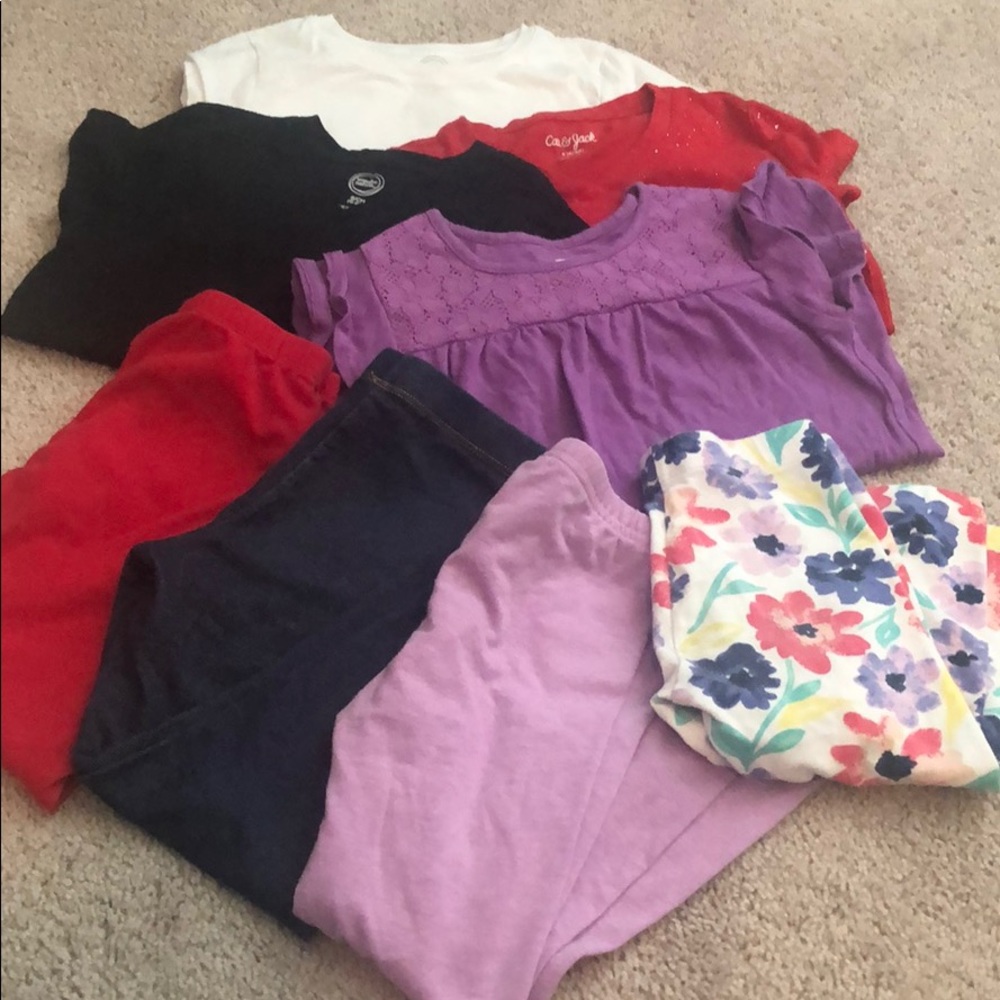 Leggings and Shirt Bundle Girl 6/6x